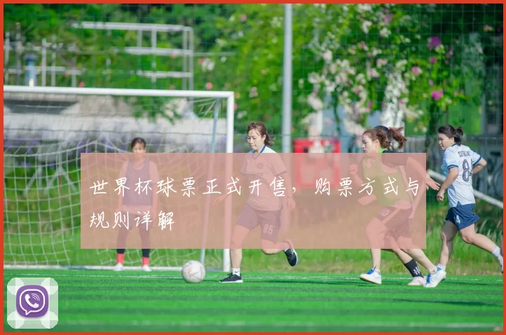 世界杯球票正式开售，购票方式与规则详解