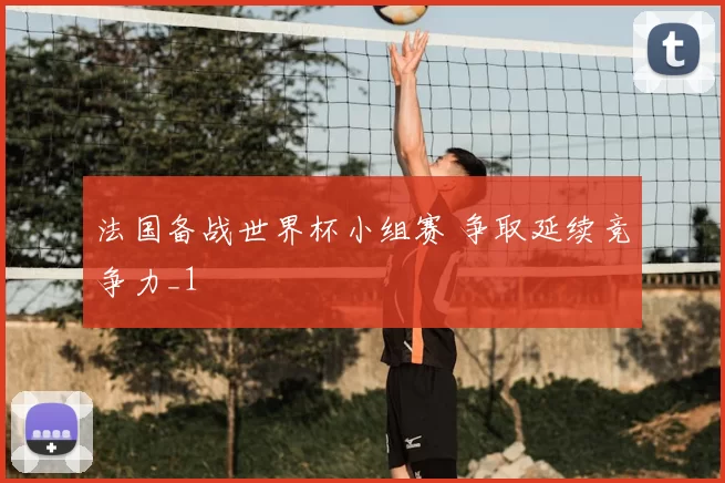 法国备战世界杯小组赛 争取延续竞争力_1